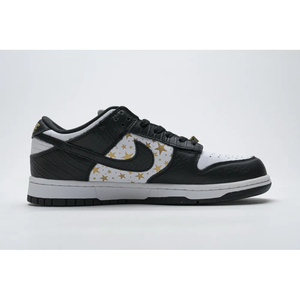 PK GOD SB Dunk Low Supreme Black Stars