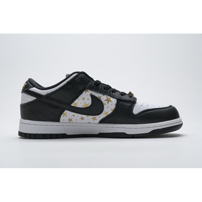 PK GOD SB Dunk Low Supreme Black Stars