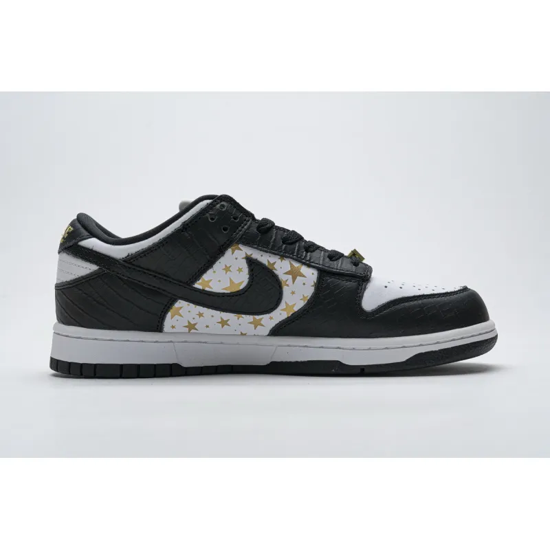 PK GOD SB Dunk Low Supreme Black Stars