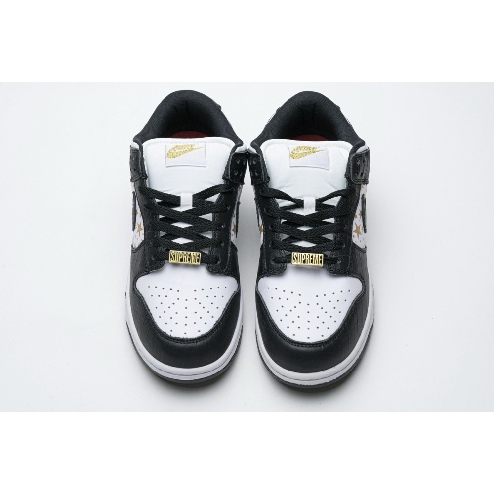 PK GOD SB Dunk Low Supreme Black Stars