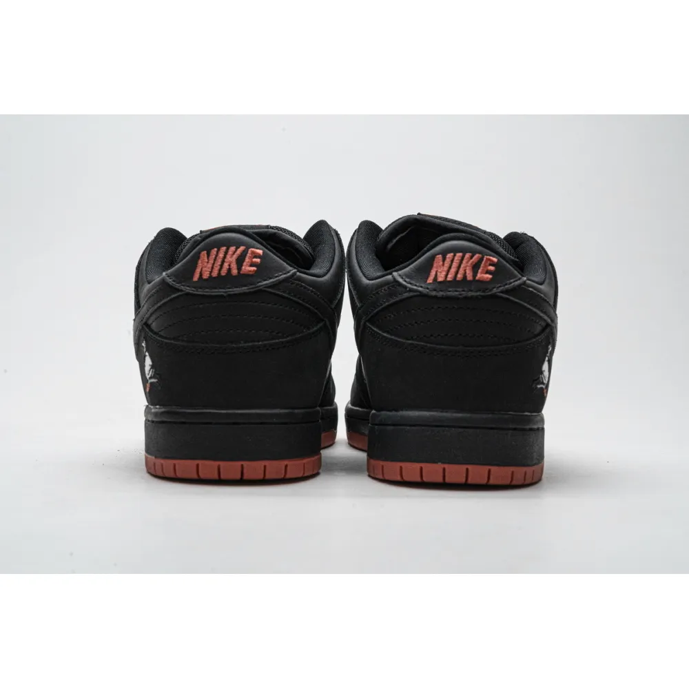PK GOD SB Dunk Low Black Pigeon