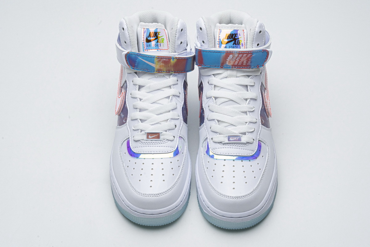PK GOD Air Force 1 High Good Game White