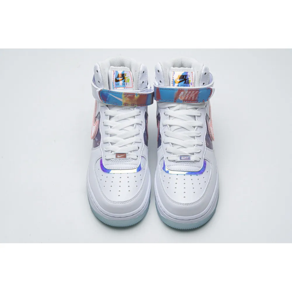 PK GOD Air Force 1 High Good Game White