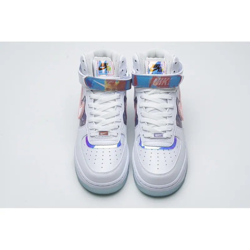 PK GOD Air Force 1 High Good Game White