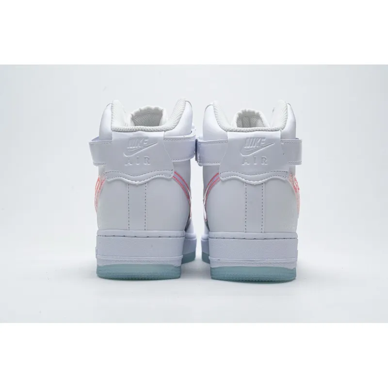 PK GOD Air Force 1 High Good Game White