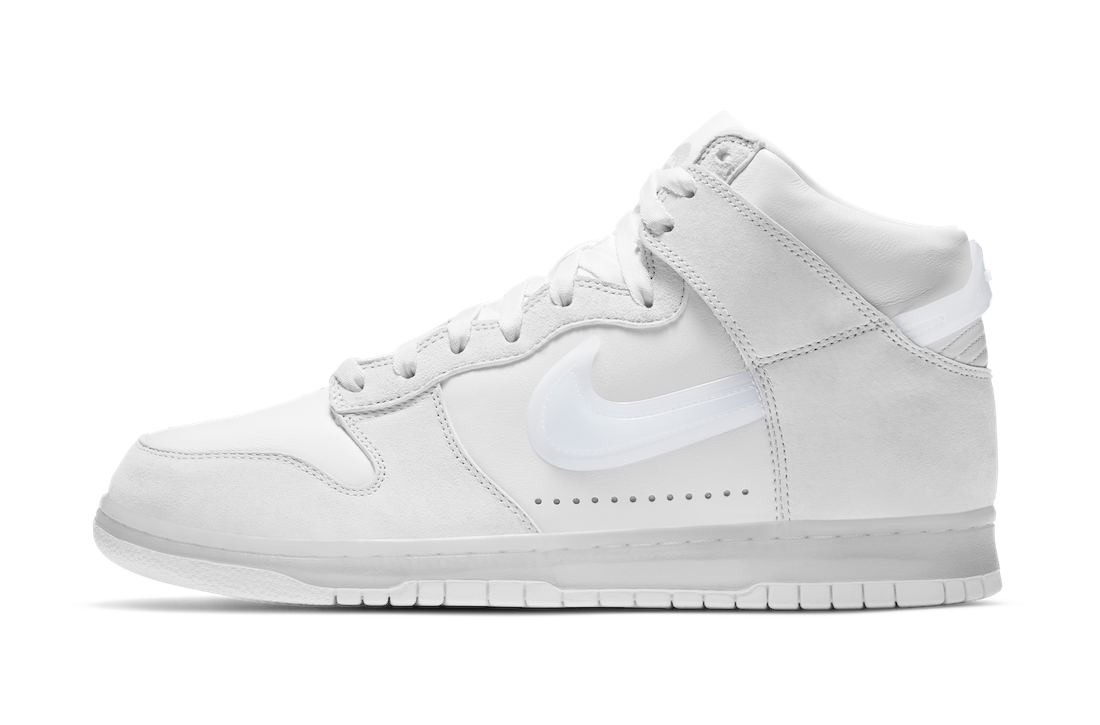 PK GOD Dunk High Slam Jam White Pure Platinum