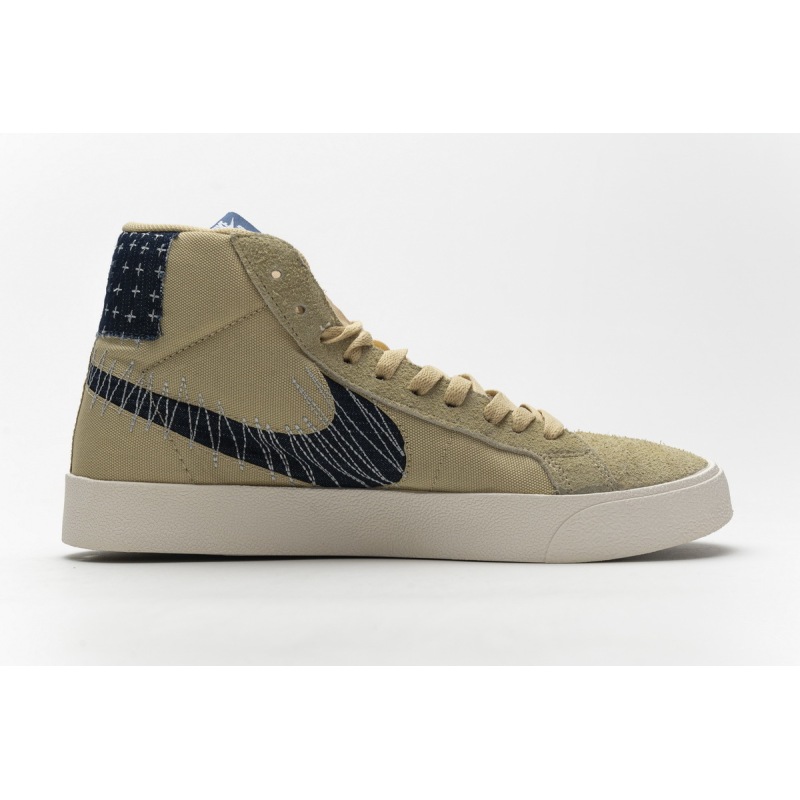 BMLin SB Zoom Blazer Mid Sashiko Sesame