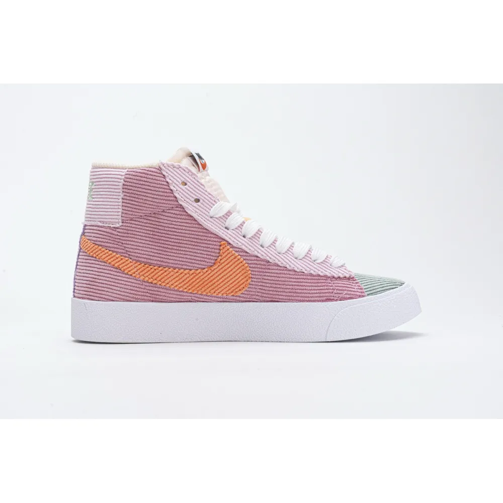 BMLin Blazer Mid 77 VNTG Green Burgundy Orange