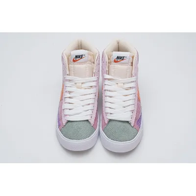 BMLin Blazer Mid 77 VNTG Green Burgundy Orange 02