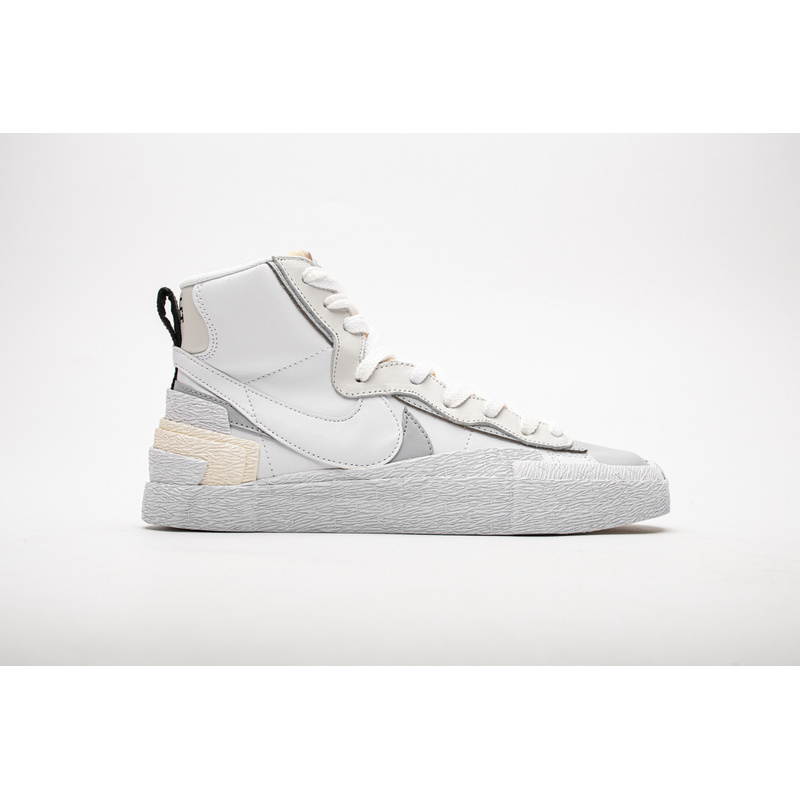 PK GOD Blazer Mid sacai White Grey