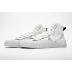 PK GOD Blazer Mid sacai White Grey