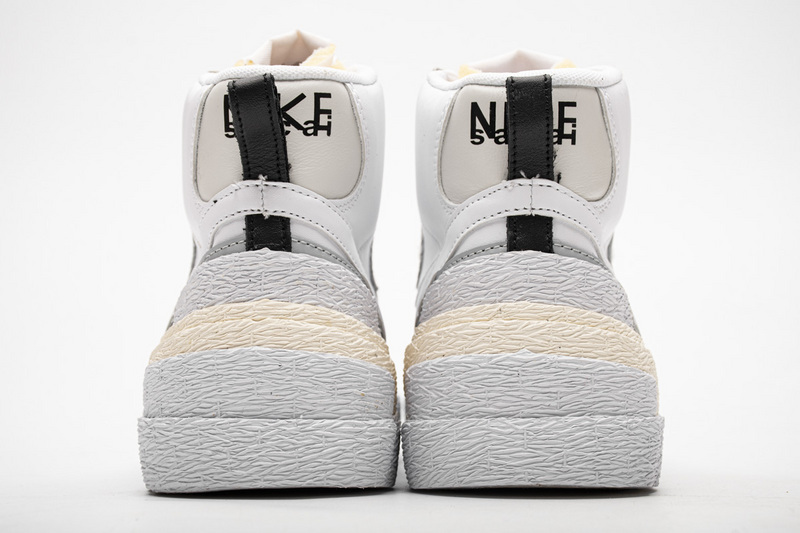 PK GOD Blazer Mid sacai White Grey