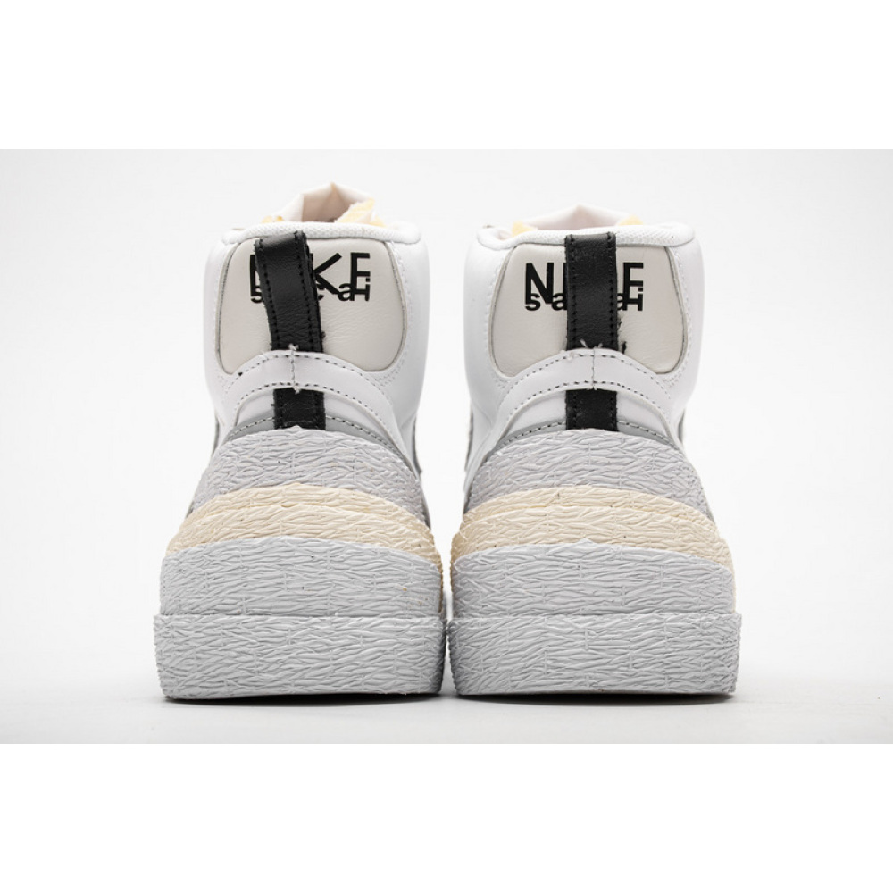 PK GOD Blazer Mid sacai White Grey