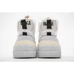 PK GOD Blazer Mid sacai White Grey