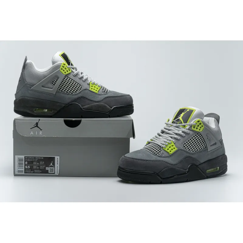 PKGoden Jordan 4 Retro SE 95 Neon