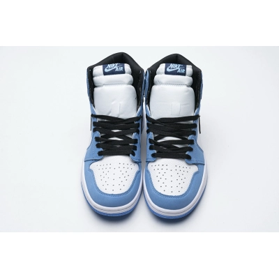 OG Jordan 1 Retro High White University Blue Black 02