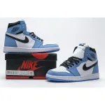 OG Jordan 1 Retro High White University Blue Black