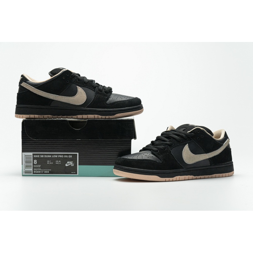 PKGoden Dunk Low Black Washed Coral