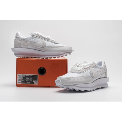 OG LD Waffle Sacai White Nylon 02