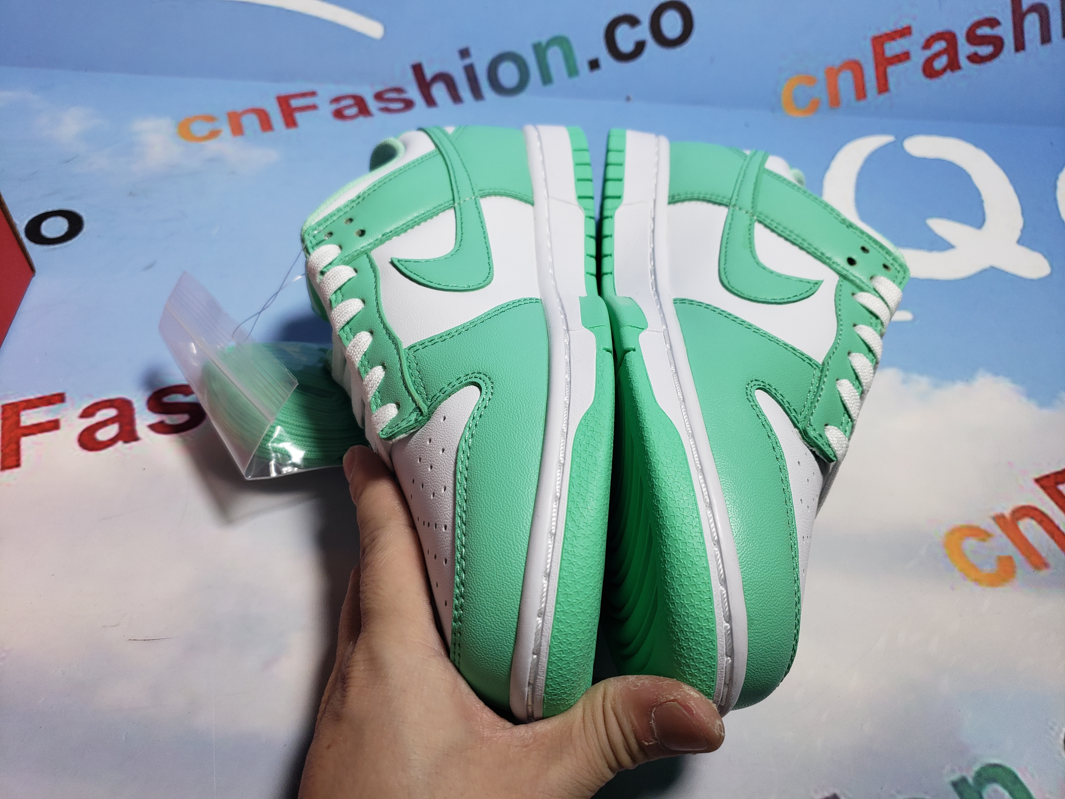 PKGoden Dunk Low Green Glow (W)DD1503-105