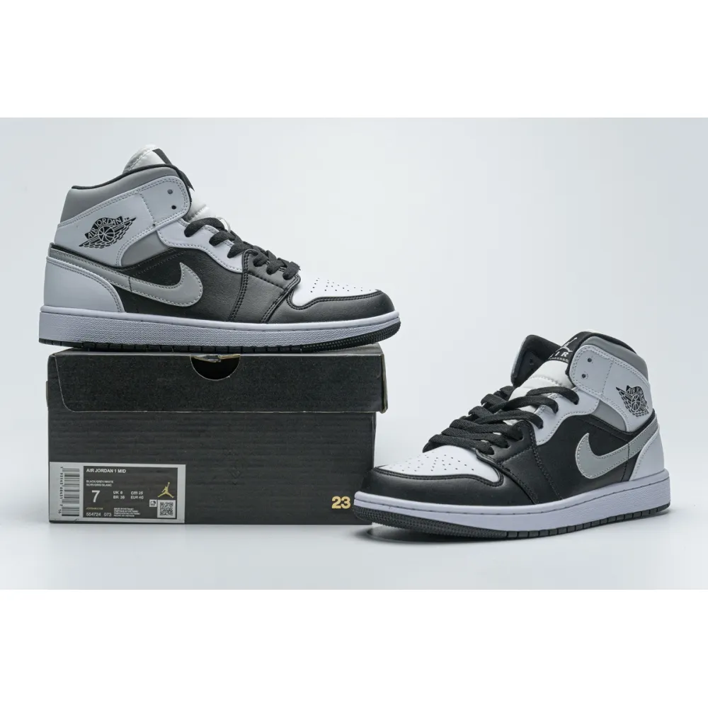 OG Jordan 1 Mid White Shadow (GS)