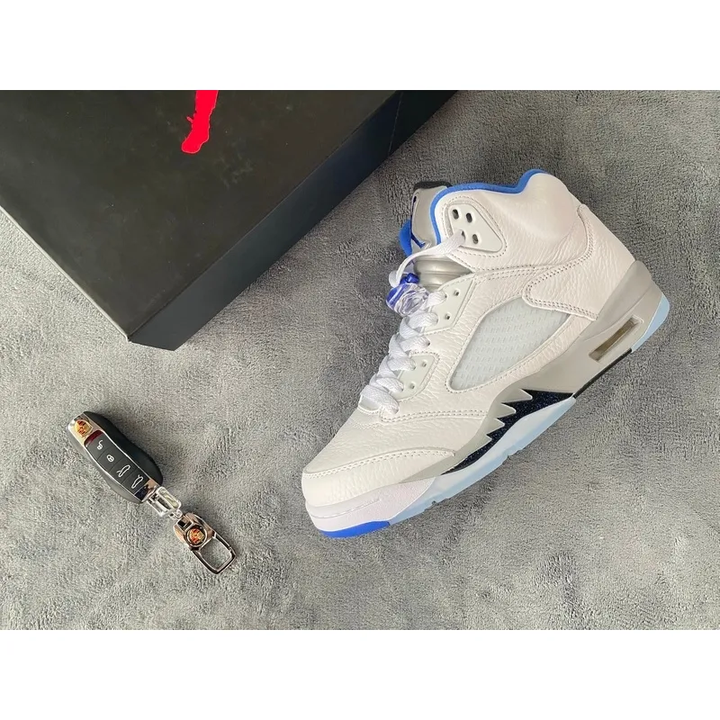 PKGoden Jordan 5 Retro White Stealth (2021)
