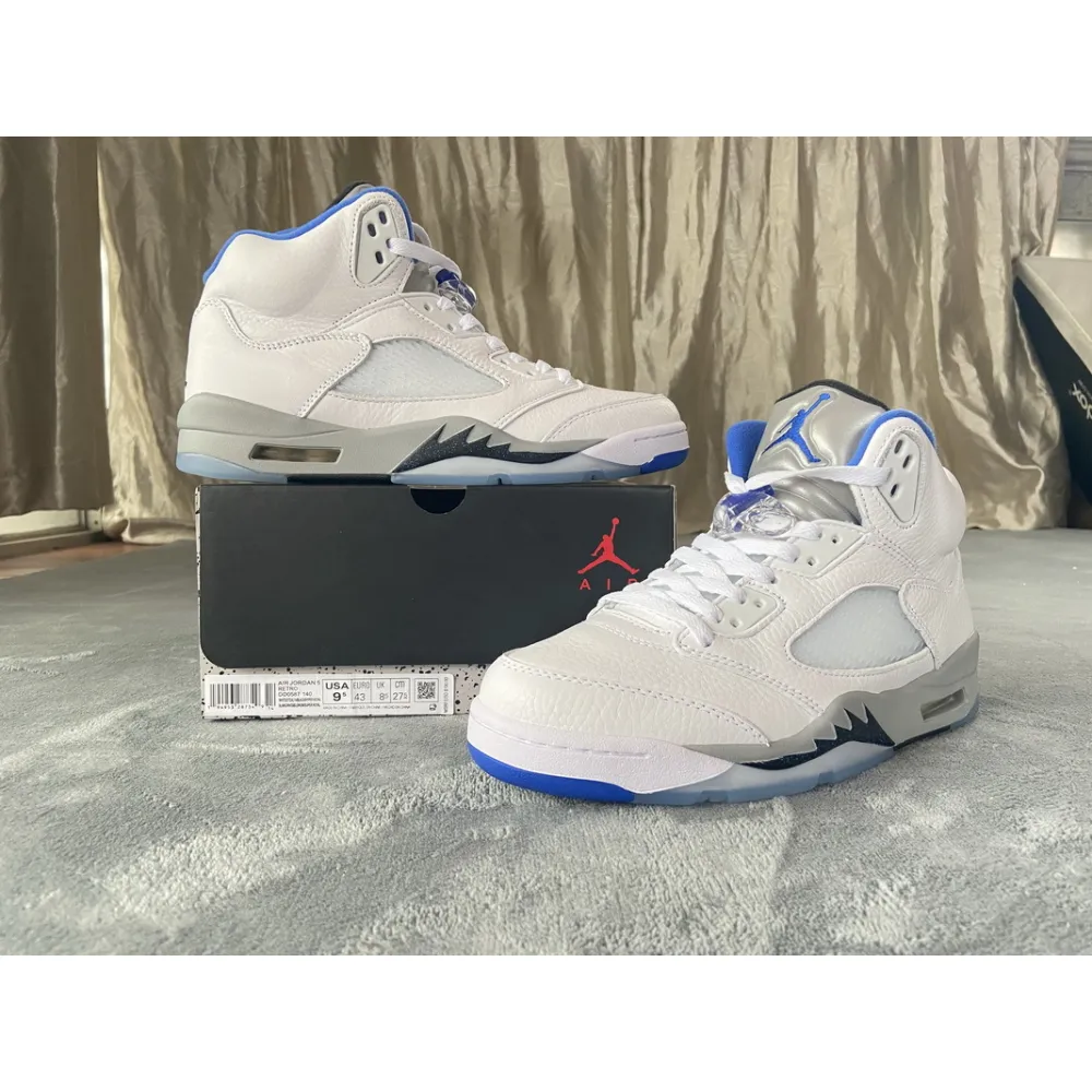 PKGoden Jordan 5 Retro White Stealth (2021)