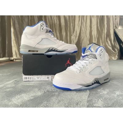 PKGoden Jordan 5 Retro White Stealth (2021) 02