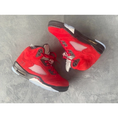 PKGoden Jordan 5 Retro Raging Bull Red (2021) 02