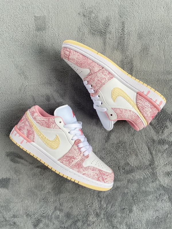 BMLin Jordan 1 Low Paint Drip (GS)