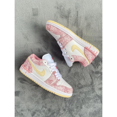 BMLin Jordan 1 Low Paint Drip (GS) 02