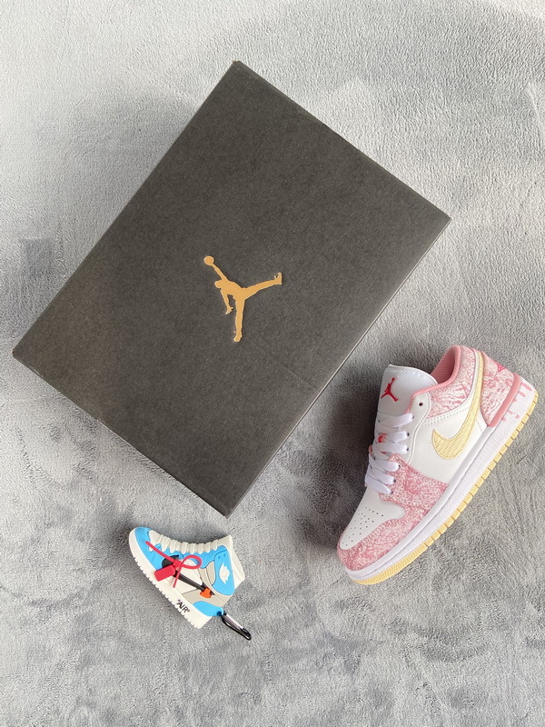 BMLin Jordan 1 Low Paint Drip (GS)