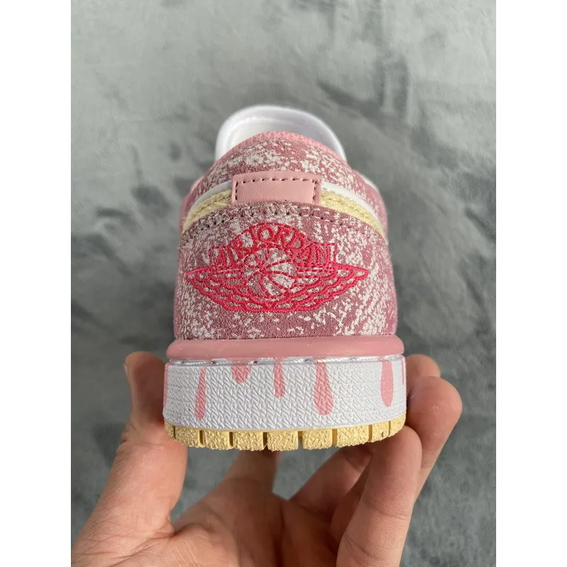 BMLin Jordan 1 Low Paint Drip (GS)