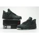 PKGoden Jordan 4 Retro Kaws Black 