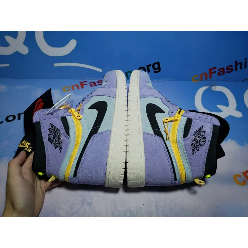 PKGoden Jordan 1 High Switch Purple Pulse