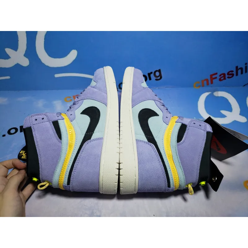 PKGoden Jordan 1 High Switch Purple Pulse