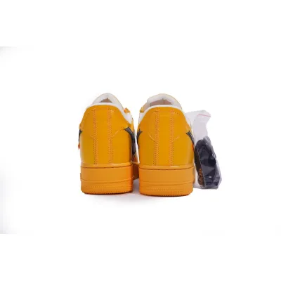 PKGoden Air Force 1 Low OFF-WHITE University Gold Metallic Silver 02