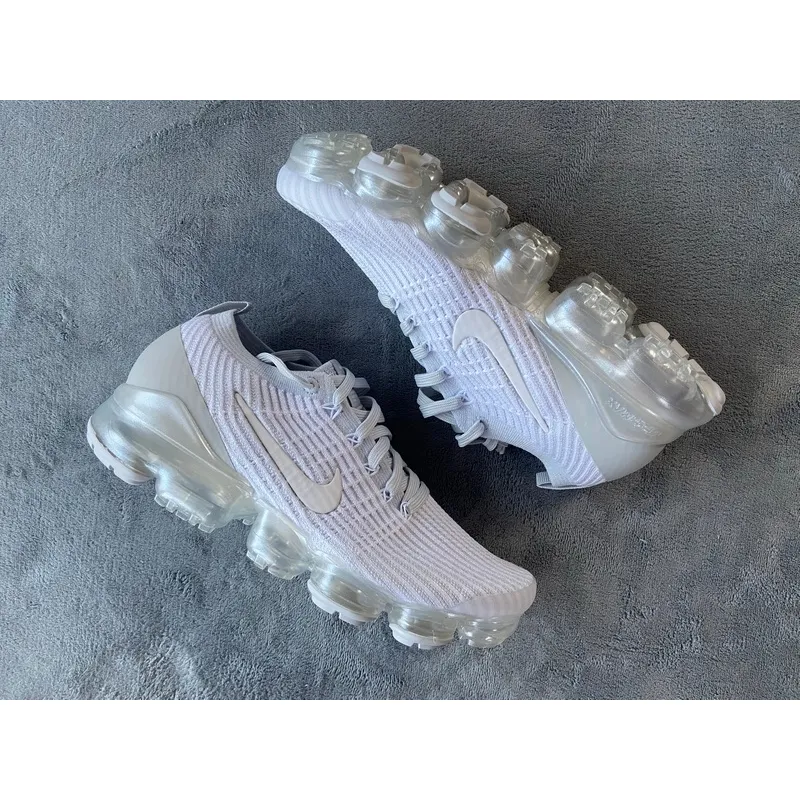 OG Air VaporMax Flyknit 3 White Pure Platinum