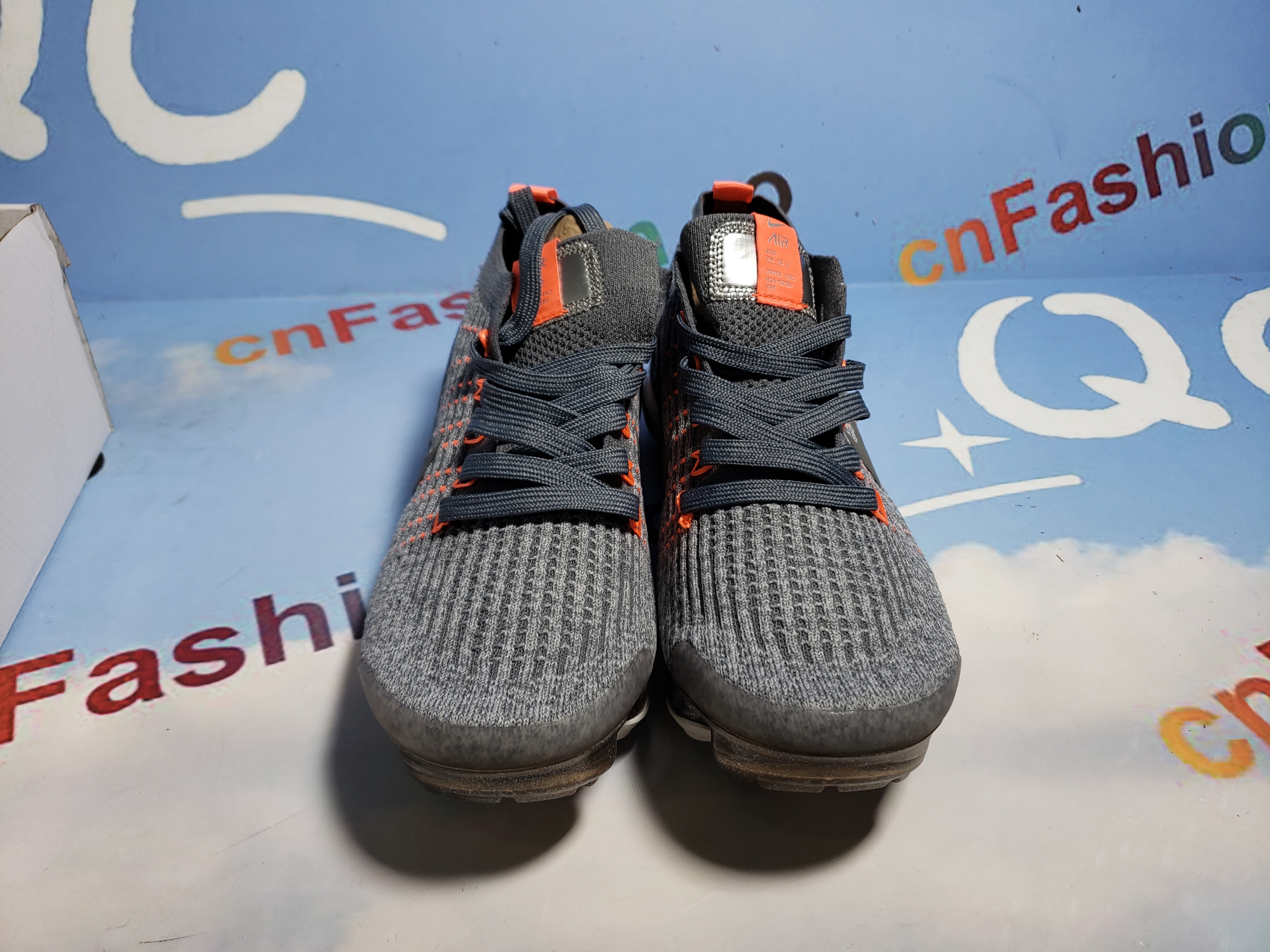 OG Air VaporMax Flyknit 3 Aviator Grey Metallic Pewter