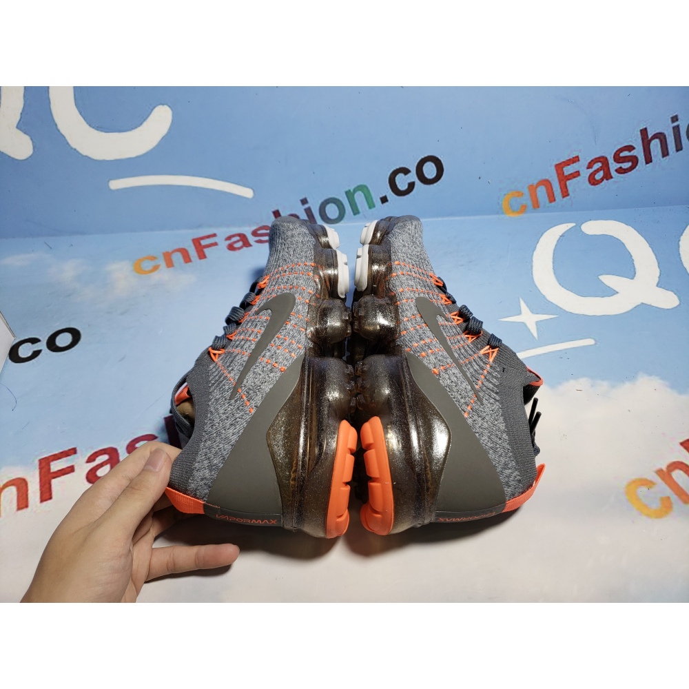 OG Air VaporMax Flyknit 3 Aviator Grey Metallic Pewter