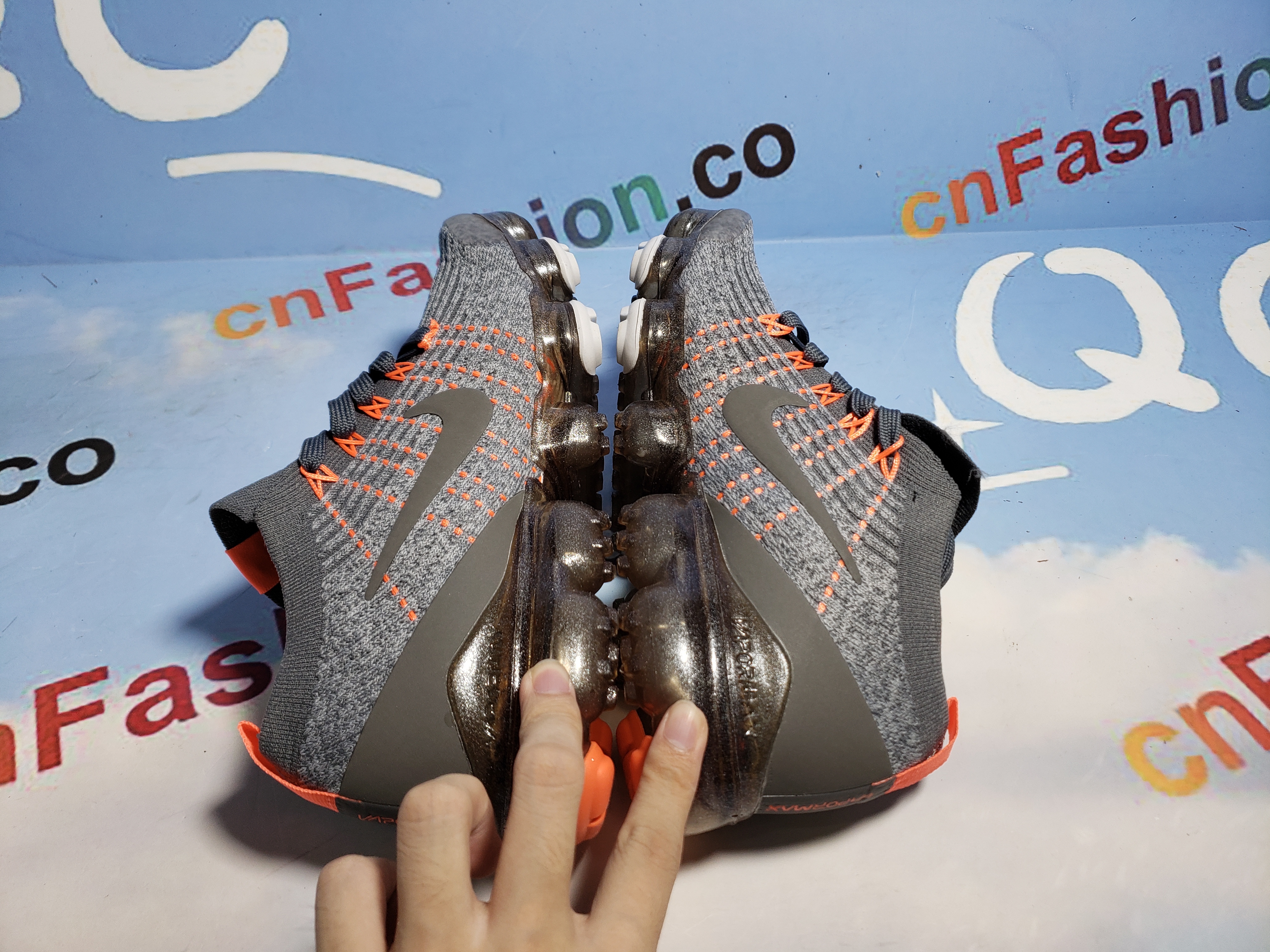 OG Air VaporMax Flyknit 3 Aviator Grey Metallic Pewter