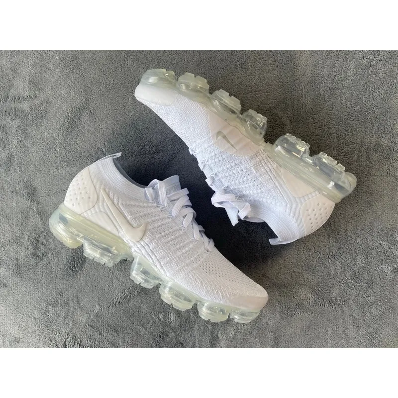 OG Air VaporMax Flyknit 2 White Pure Platinum