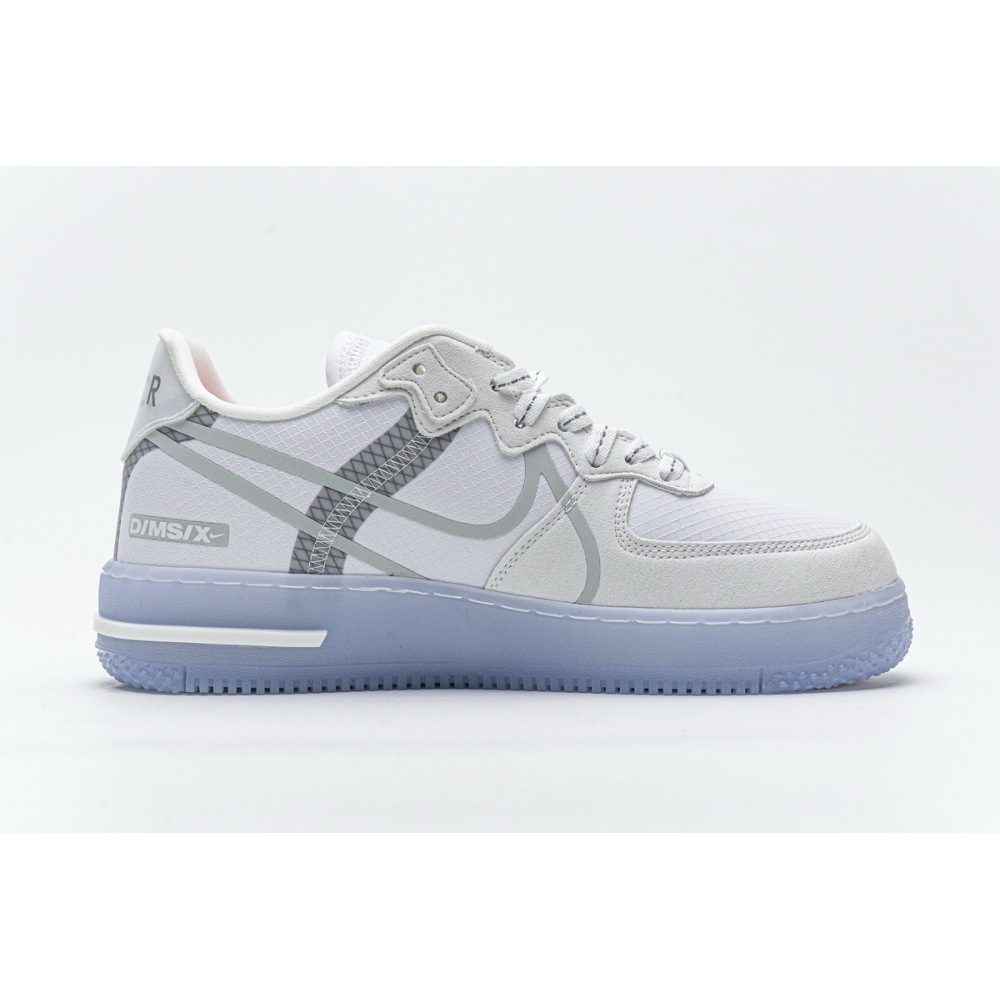 OG Air Force 1 React White Light Bone