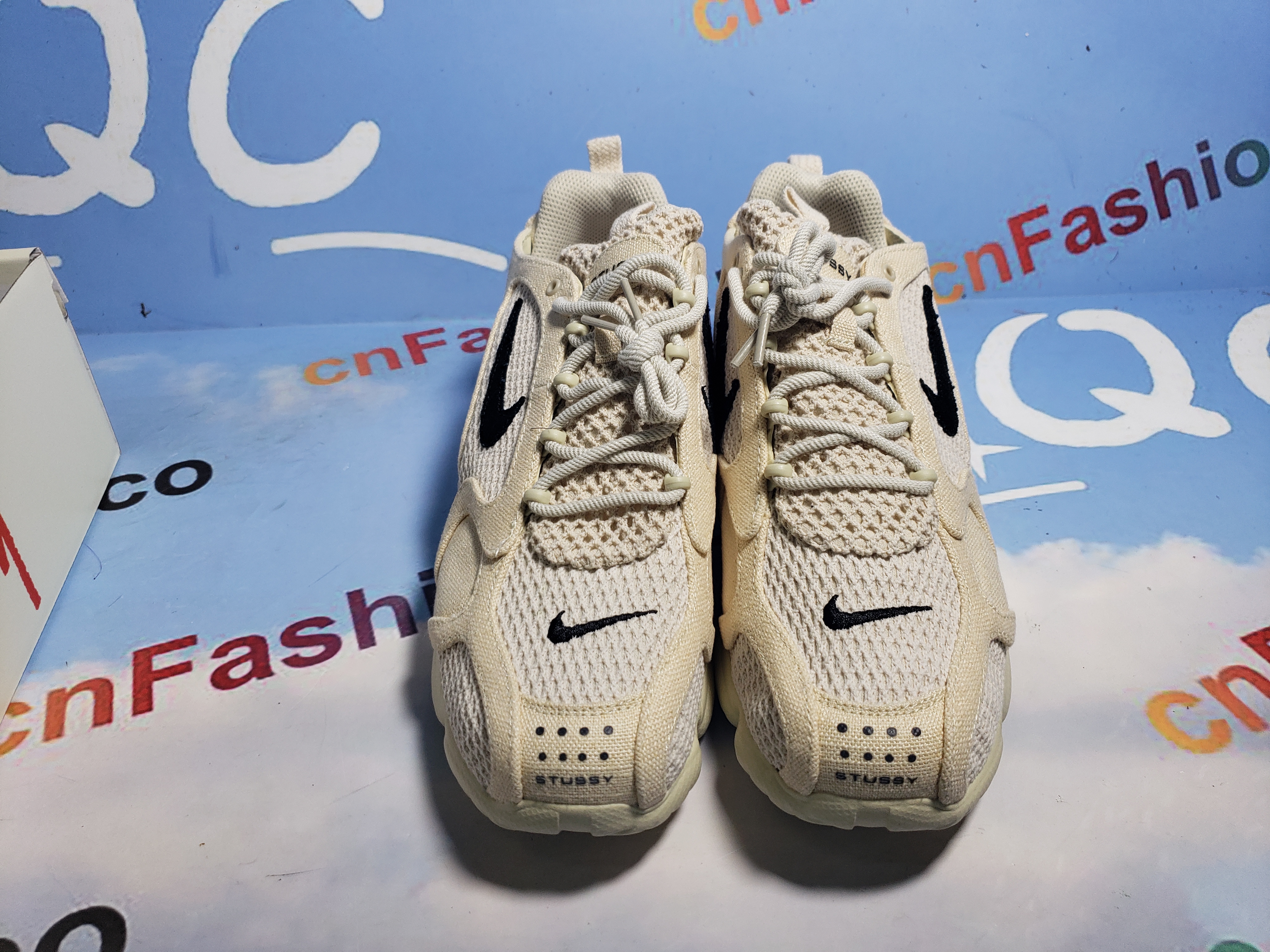 PKGoden Air Zoom Spiridon Cage 2 Stussy Fossil