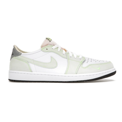 BMLin Jordan 1 Retro Low White Ghost Green Black 01