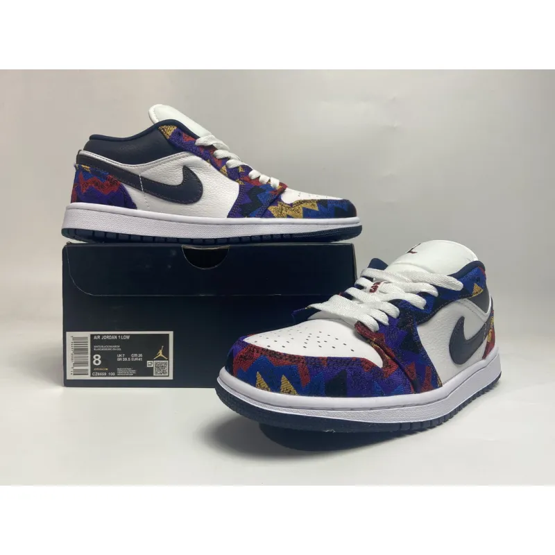 BMLin Jordan 1 Low Nothing But Net
