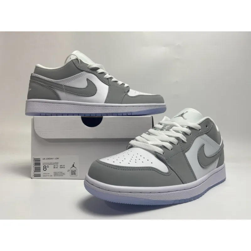 BMLin Jordan 1 Retro Low Wolf Grey