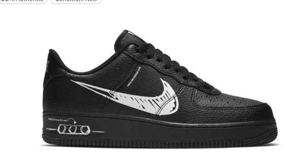 OG Air Force 1 Low Sketch Black