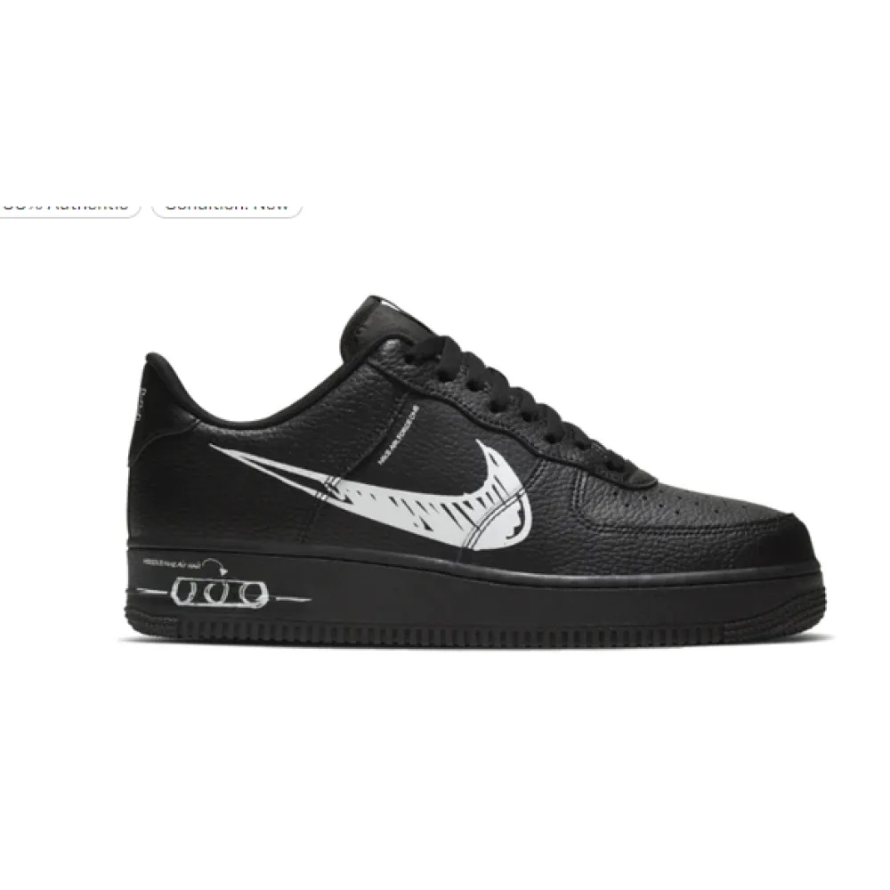 OG Air Force 1 Low Sketch Black