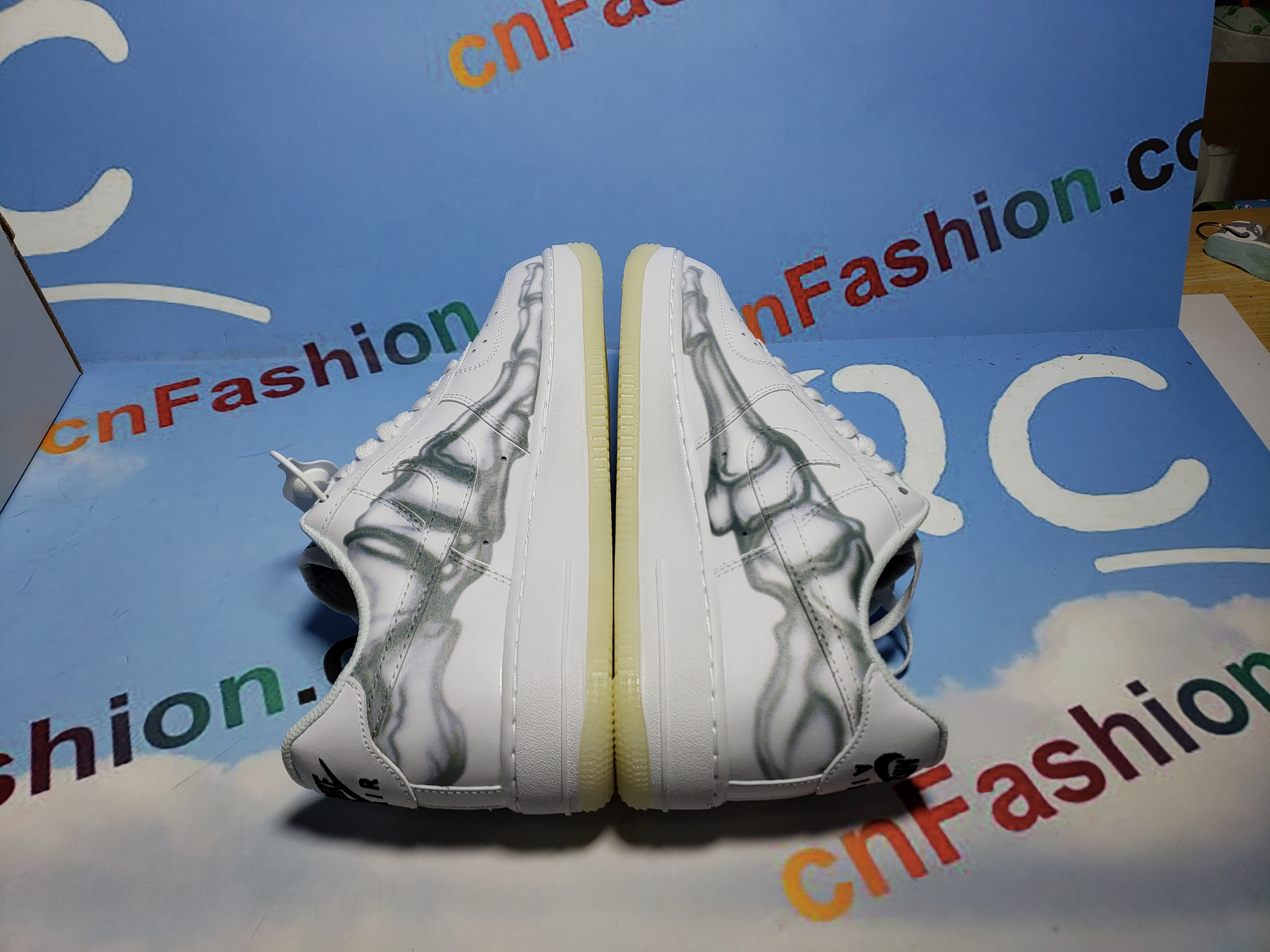 PKGoden Air Force 1 Low Skeleton Halloween (2018)